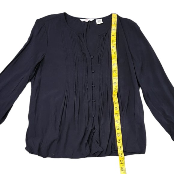 Levi's Black Smocked Boho Tunic size S - Picture 5 of 7